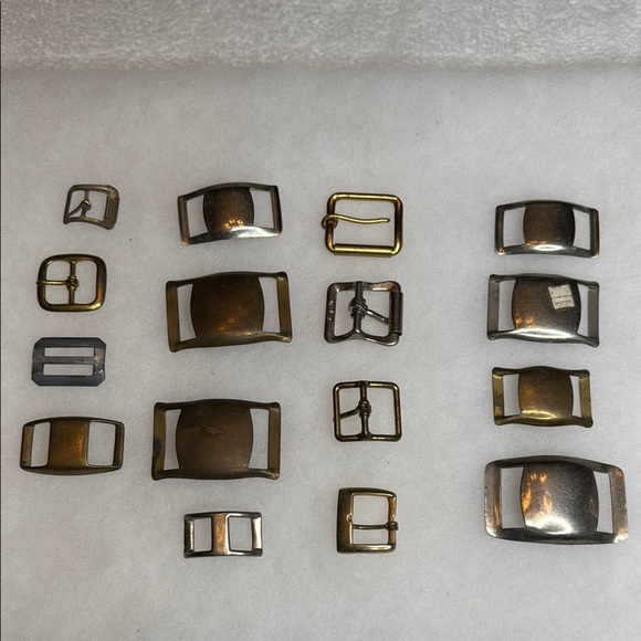 Vintage Estate Metal Buckle Lot (16 Total) - Picture 1 of 9